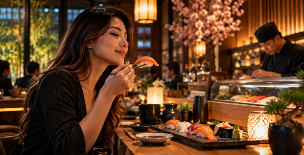 How Ambiance Changes the Way Sushi Tastes